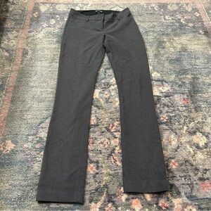 Express Columnist Gray Straight-Leg Pants 00R